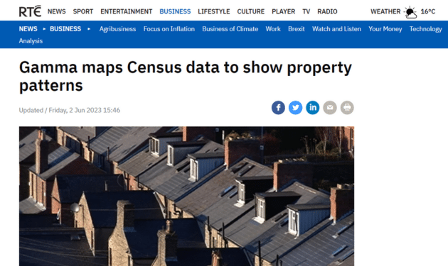 Gamma Censu Property Patterns