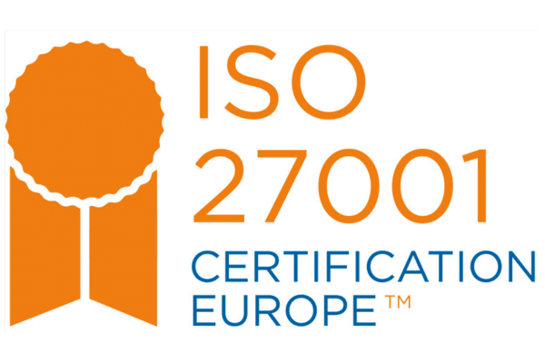 Gamma Labs is certified with ISO 27001