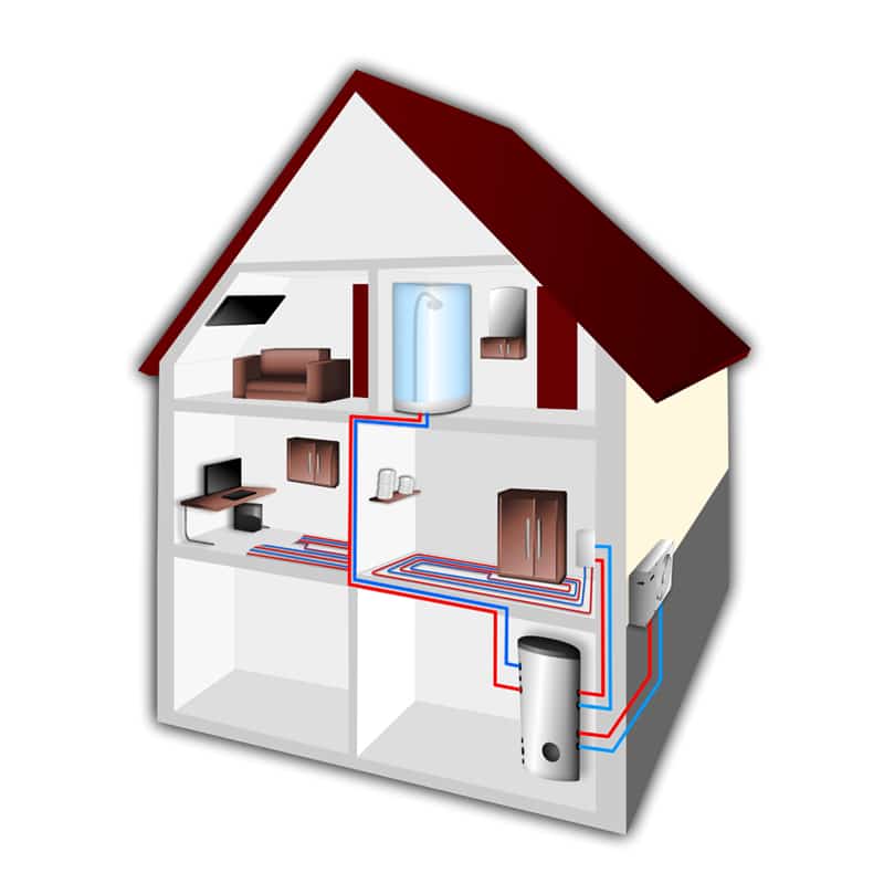 Air source heat pump