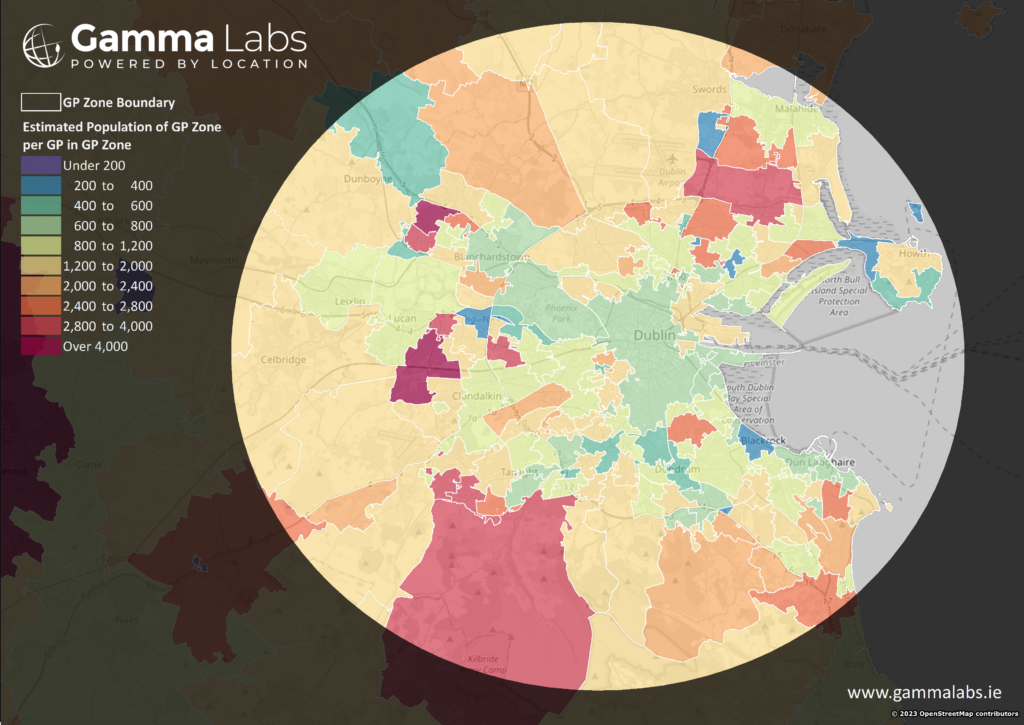 GPs zones dublin